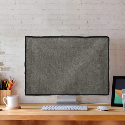 Κάλυμμα Kwmobile για οθόνη 24-26 ιντσών, Γκρι, Textile, KWM000017VD005C