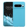 Θήκη Kwmobile για Google Pixel 8 Pro, γαλάζιο, σιλικόνη, KWM0000208G032C
