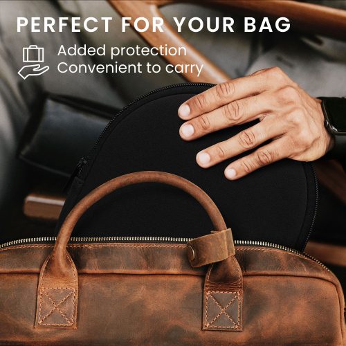 Θήκη ακουστικών Kwmobile για Sony WH-1000XM4/WH-1000XM3, Μαύρο, Neoprene, KWM0000254Z001C