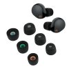 Σετ 6 Συμβουλές αντικατάστασης Kwmobile για Sony WF-1000XM5, Μαύρο, Memory Foam, KWM0000255A001C
