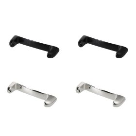   Σετ 4 αντάπτορες Kwmobile 20mm Strap Clip για Google Pixel Watch 2, Ασημί/Μαύρο, Ατσάλι, KWM0000255L001C