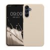 Θήκη Kwmobile για Samsung Galaxy A15 5G, Κρεμ, Σιλικόνη, KWM000021MF006C