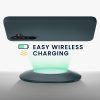 Θήκη Kwmobile για Samsung Galaxy A55, Σκούρο Πράσινο, Σιλικόνη, KWM000021MG012C
