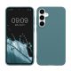 Θήκη Kwmobile για Samsung Galaxy A55 5G, ανοιχτό πράσινο, σιλικόνη, KWM000021MG013C