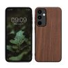 Θήκη Kwmobile για Samsung Galaxy A55, Καφέ, Ξύλο, KWM000021MM001C