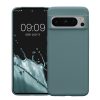 Θήκη Kwmobile για Google Pixel 8 Pro, Σκούρο Πράσινο, Σιλικόνη, KWM0000208I014C