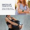 Σετ 4 αντάπτορες ιμάντα Kwmobile 14mm για Xiaomi Mi Band 8, Ασημί/Χρυσό, Ατσάλι, KWM0000256C002C
