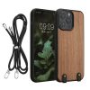 Θήκη Kwmobile για Apple iPhone 14 Pro Max, Καφέ, Ξύλο, KWM000022PF001C