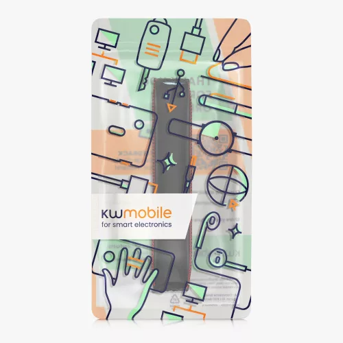 Ζάντα ακουστικών Kwmobile για Kingston HyperX Cloud Alpha, Μαύρο, Eco Leather, KWM0000256Q001C