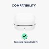 Θήκη ακουστικών Kwmobile για Samsung Galaxy Buds FE, Green, Silicone, KWM0000256R003C