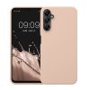 Θήκη Kwmobile για Samsung Galaxy A05s, Κρέμα, Σιλικόνη, KWM000021MW019C