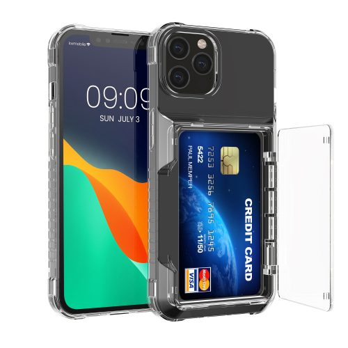 Θήκη Kwmobile για Apple iPhone 12/iPhone 12 Pro, Διαφανής, Πλαστική, KWM000022PO001C