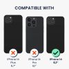 Θήκη Kwmobile για Apple iPhone 14, Μαύρη, Πλαστική, KWM000022PS001C