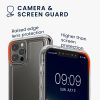 Θήκη Kwmobile για Apple iPhone 12/iPhone 12 Pro, Διάφανη, Σιλικόνη, KWM000022PY001C