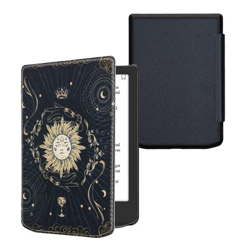 Κάλυμμα Kwmobile για PocketBook Verse/Verse Pro, Πολύχρωμο, Οικολογικό Δέρμα, KWM000023RQ002C