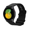 Kwmobile Strap για Samsung Galaxy Watch 5/Galaxy Watch 5 Pro/Galaxy Watch 4, Black, Silicone, KWM0000257F001C