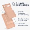 Θήκη Kwmobile για Google Pixel 6a, Cream, Silicone, KWM000015FZ057C