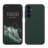 Θήκη Kwmobile για Samsung Galaxy A25, Σκούρο Πράσινο, Σιλικόνη, KWM000021MV012C