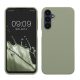 Θήκη Kwmobile για Samsung Galaxy A25, Ανοιχτό Πράσινο, Σιλικόνη, KWM000021MV013C