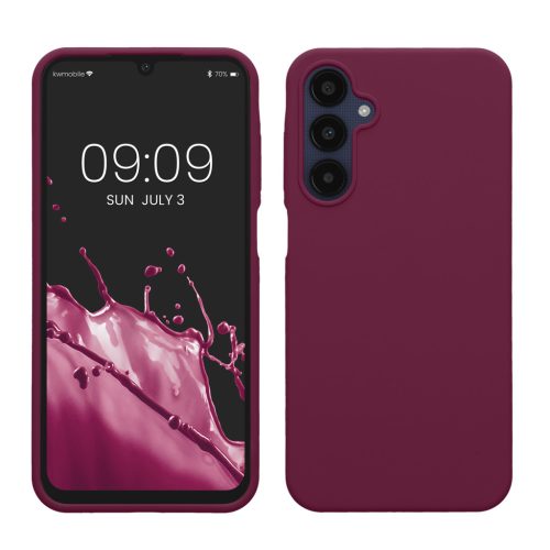 Θήκη Kwmobile για Samsung Galaxy A25, Μωβ, Σιλικόνη, KWM000021MV014C