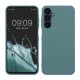 Θήκη Kwmobile για Samsung Galaxy A25, Σκούρο Πράσινο, Σιλικόνη, KWM000021MX013C