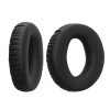 Σετ 2 μαξιλαριών αυτιού Kwmobile για Jabra Evove 80 MS/Evolve 80 UC, Μαύρο, Οικολογικό δέρμα, KWM0000257N001C