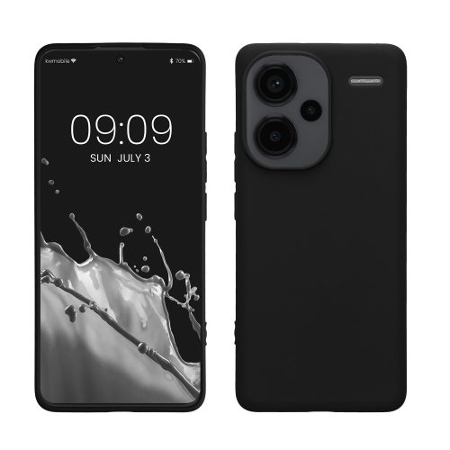 Θήκη Kwmobile για Xiaomi Redmi Note 13 Pro Plus 5G, Μαύρη, Σιλικόνη, KWM000020KI001C