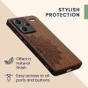Θήκη Kwmobile για Xiaomi Redmi Note 13 Pro Plus 5G, Καφέ, Ξύλο, KWM000020KL002C