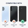 Θήκη Kwmobile για Samsung Galaxy A25, Καφέ, Ξύλο, KWM000021OI001C