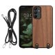 Θήκη Kwmobile για Samsung Galaxy A15 5G, Καφέ, Ξύλο, KWM000021OJ001C