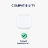 Θήκη ακουστικών Kwmobile για Huawei Freebuds SE 2, White, Silicone, KWM000024TO002C
