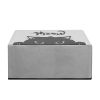 Κάλυμμα Kwmobile για εκτυπωτή Epson EcoTank ET-2856/EcoTank ET-2850, Γκρι/Μαύρο, Πλαστικό, KWM0000192D002C