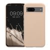 Θήκη Kwmobile για Google Pixel 8a, Κρεμ, Σιλικόνη, KWM000020LB003C