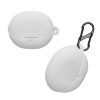Θήκη ακουστικών Kwmobile για SoundPEATS Clear, White, Silicone, KWM0000259W001C