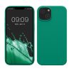 Θήκη Kwmobile για Apple iPhone 14, Πράσινη, Σιλικόνη, KWM000016NI036C