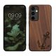 Θήκη Kwmobile για Samsung Galaxy A55, Καφέ, Ξύλο, KWM000021PL004C