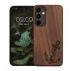 Θήκη Kwmobile για Samsung Galaxy A55, Καφέ, Ξύλο, KWM000021PL004C