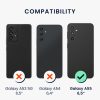 Θήκη Kwmobile για Samsung Galaxy A55, Σκούρο Καφέ, Ξύλο, KWM000021PL005C