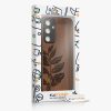 Θήκη Kwmobile για Samsung Galaxy A55, Σκούρο Καφέ, Ξύλο, KWM000021PL005C