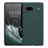 Θήκη Kwmobile για Google Pixel 7a, Σκούρο Πράσινο, Σιλικόνη, KWM000019YF017C