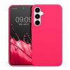 Θήκη Kwmobile για Samsung Galaxy A35, Ροζ, Σιλικόνη, KWM000021PA004C