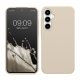 Θήκη Kwmobile για Samsung Galaxy A35, Κρεμ, Σιλικόνη, KWM000021PA006C
