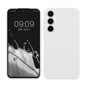   Θήκη Kwmobile για Samsung Galaxy A35, Λευκή, Σιλικόνη, KWM000021PB002C