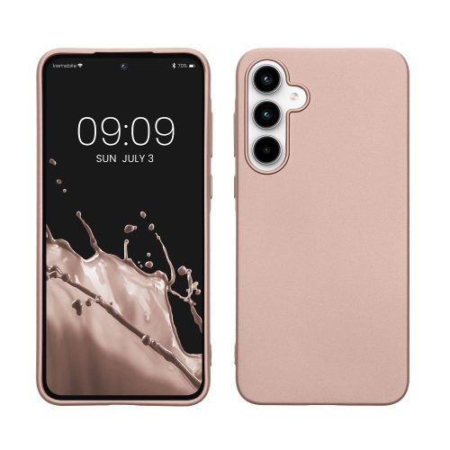 Θήκη Kwmobile για Samsung Galaxy A35, Ροζ, Σιλικόνη, KWM000021PC001C