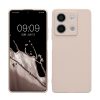 Θήκη Kwmobile για Xiaomi Redmi Note 13, Κρέμα, Σιλικόνη, KWM000020LK002C