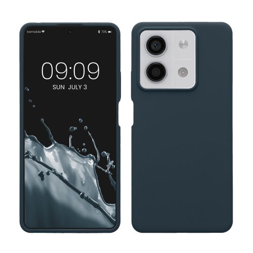 Θήκη Kwmobile για Xiaomi Redmi Note 13, Σκούρο Πράσινο, Σιλικόνη, KWM000020LM003C