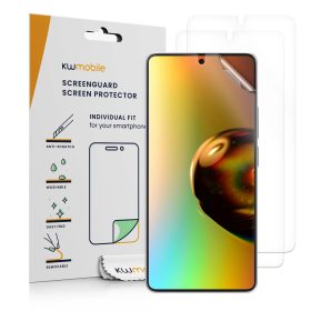   Σετ 3 προστατευτικών μεμβρανών Kwmobile για Xiaomi Redmi Note 13, Διαφανές, Πλαστικό, KWM000020LN001C