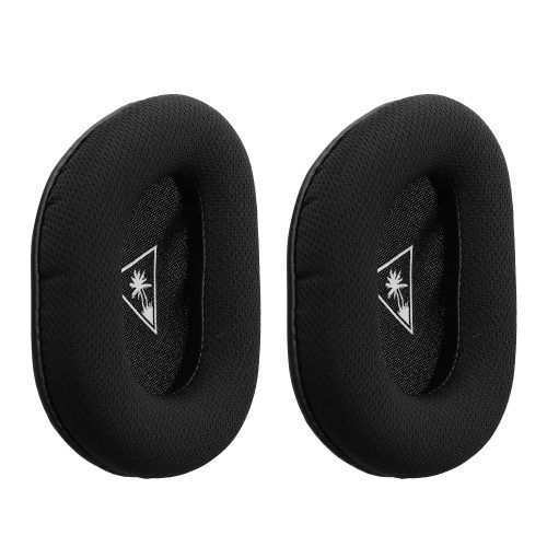 Σετ 2 μαξιλαριών αυτιού Kwmobile για TurtleBeach Beach Recon 70, Μαύρο/Λευκό, Διχτυωτό, KWM000025AK001C