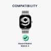 Σετ 2 προστατευτικών μεμβρανών Kwmobile για Xiaomi Redmi Watch 4, Διαφανές/Μαύρο, Πολυμερές, KWM000025BC001C