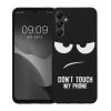 Θήκη Kwmobile για Samsung Galaxy A05s, Μαύρο/Λευκό, Σιλικόνη, KWM000021PY001C